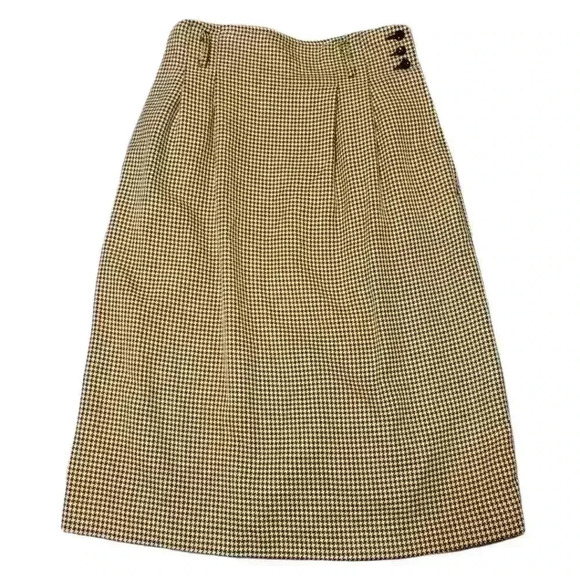 Vintage Liz Sport Checked Skirt - Picture 1 of 3